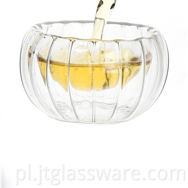 Double Wall Glass Tea Cup